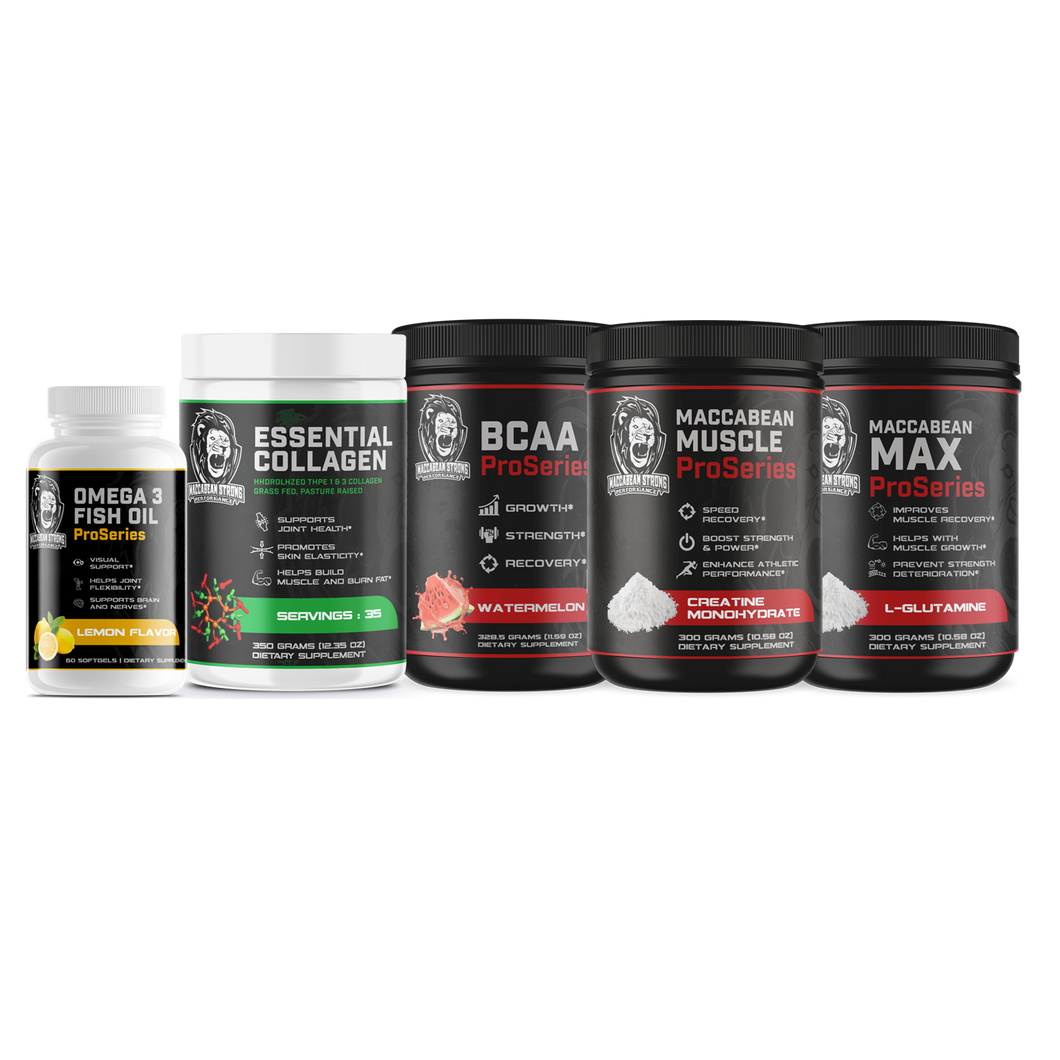 Maccabean Muscle Gain Stack